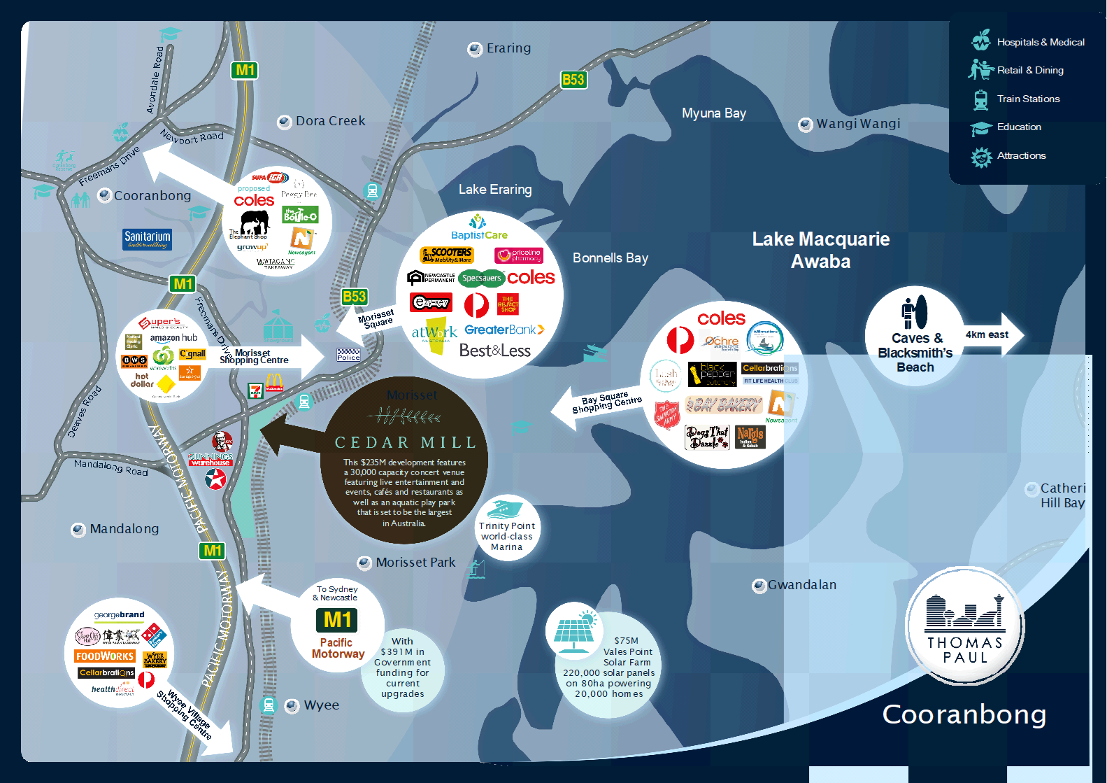 Dora Creek - Local Attractions